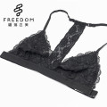 Venta al por mayor indio xxx imágenes hermoso sujetador sexy sujetador diseño racerback encaje trangle bralette